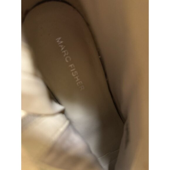 Marc Fisher Snake Print Leather Block Heel Boots – Size 8.5M - Picture 5 of 5